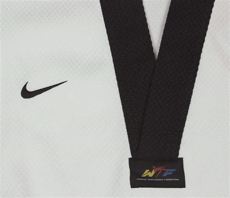 Nike Men's Taekwondo Elite Uniform, White/Black | eBay