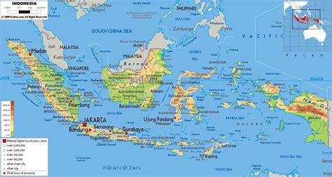 Maps of Indonesia | Detailed map of Indonesia in English | Tourist map ...