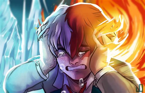 [39+] Sad Todoroki Crying Fanart