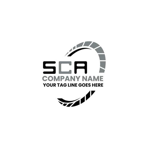 SCA letter logo vector design, SCA simple and modern logo. SCA ...