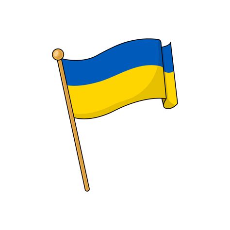 Ukraine Flag Royalty Free Stock SVG Vector and Clip Art