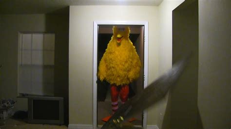 Big Bird Kicks Down Door (Original) | FunnyCat.TV