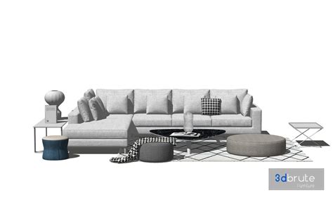 Sofa Set Sketchup