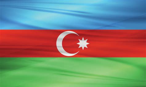 Illustration of Azerbaijan Flag and Editable vector Azerbaijan Country ...