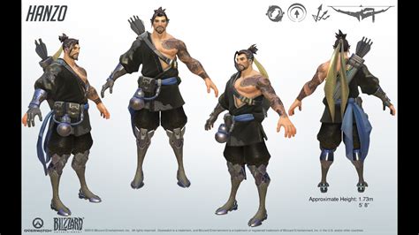 Image - Hanzo Reference 1.jpg | Overwatch Wiki | FANDOM powered by Wikia