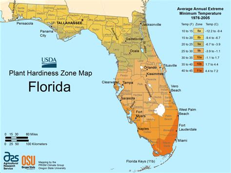 Florida Growing Zones Map | Free Printable Maps