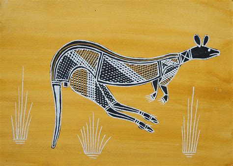 Aboriginal Kangaroo Art - Japingka Aboriginal Art Gallery