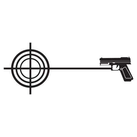 Gun target icon vector illustration template design 21305320 Vector Art ...