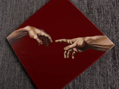 Michelangelo Creation of Adam Hand Study Acrylic Painting on - Etsy Canada