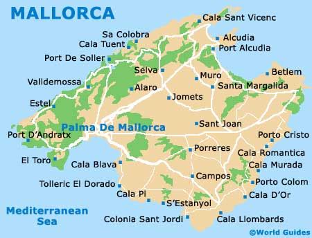 Palma Nova Maps and Orientation: Palma Nova, Mallorca, Balearic Islands ...