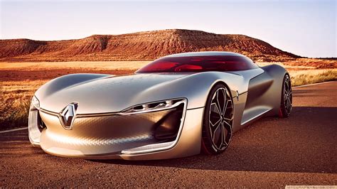 Renault, vehicle, car, sports car, concept cars, futuristic, carbon ...