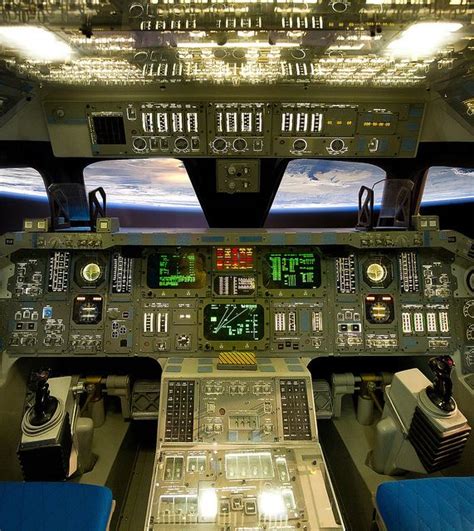 Space Shuttle Orbiter Cockpit | Space shuttle, Nasa space program ...