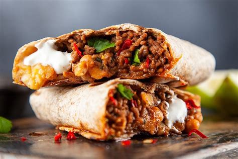 Beef Burrito Recipe - The Kitchen Community