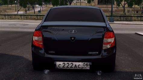 Lada Granta Sport Black for GTA 4