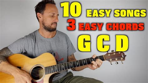 10 Easy Songs 3 Easy Chords G C D - Guitarlic