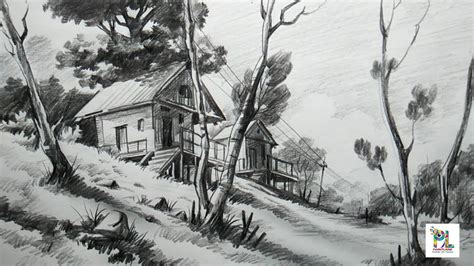 Pencil Paintings Of Landscapes