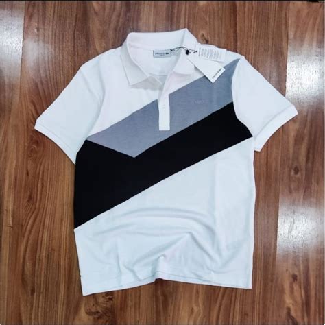 PUTIH HITAM T-shirt Collar/Polo Shirt branded Color Combination White ...