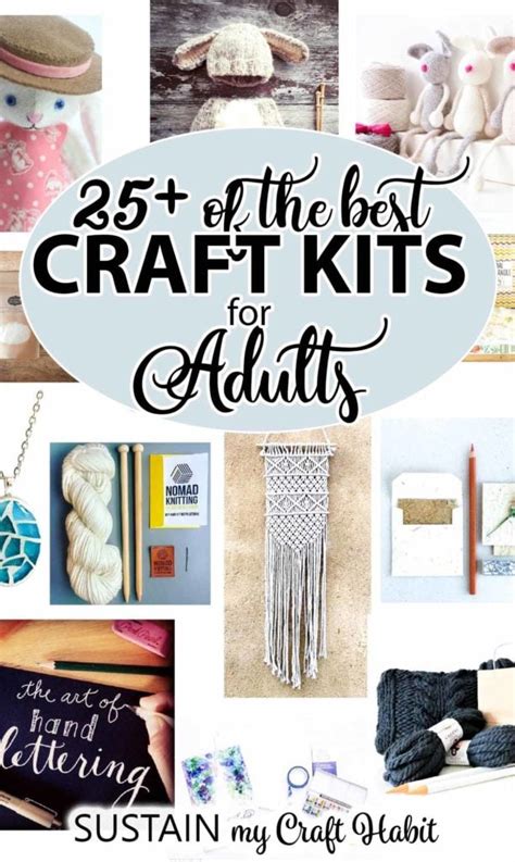 25 of the Best Craft Kits for Adults (2024) – Sustain My Craft Habit