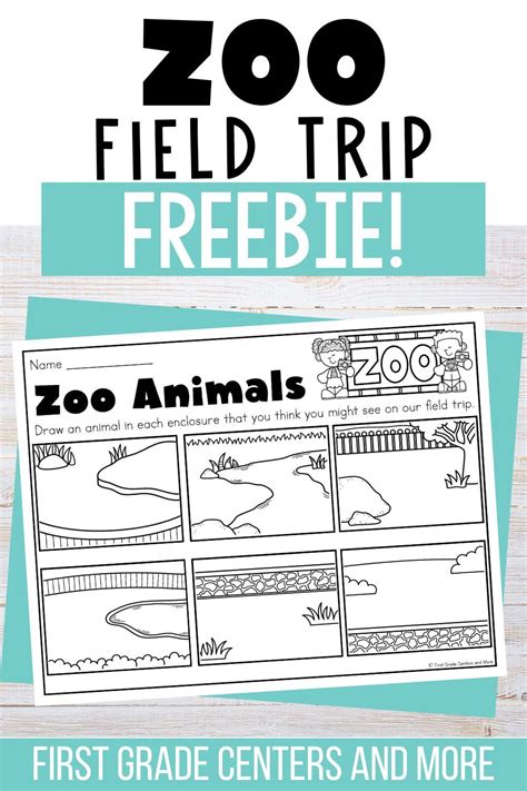 Zoo Field Trip Activities Free Printable | Zoo activities, Field trip ...