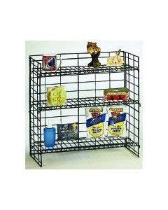 Black Wire Counter Rack with Shelves