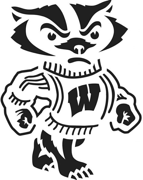 wisconsin badger mascot clipart 10 free Cliparts | Download images on ...