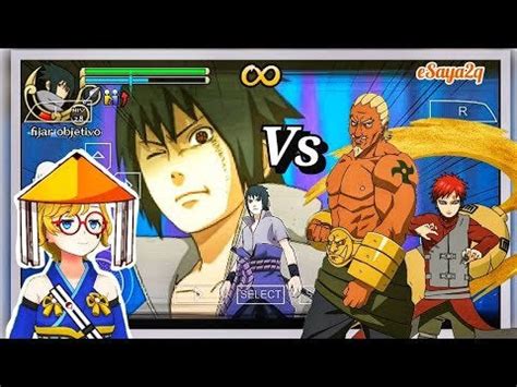 Sasuke vs Kazekage and Raikage : EmulationOnAndroid