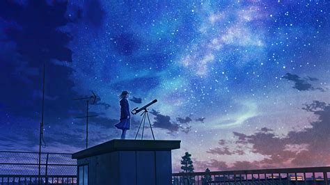 29+ Anime Night Sky Background 1920X1080 - Polamu-cuy