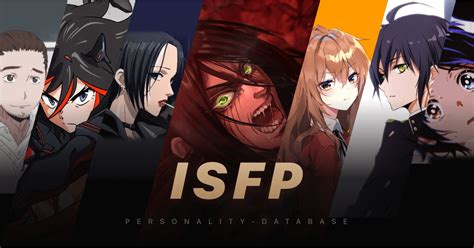 ISFP Anime Characters - ISFP Fictional Characters - Pdb App