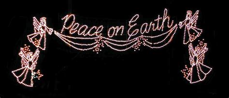 Peace On Earth Lighted Sign - The Earth Images Revimage.Org