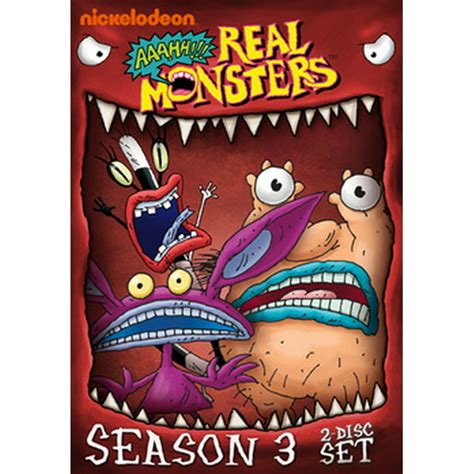 Aaahh!!! Real Monsters: Season 3 (DVD) - Walmart.com - Walmart.com