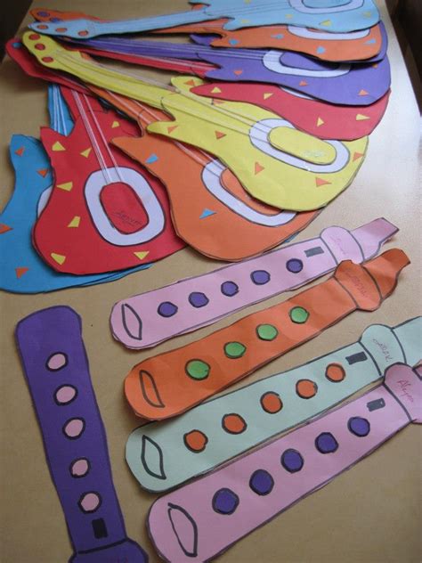 Musical instruments craft idea for kids – Preschoolplanet