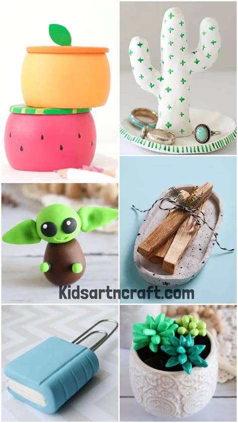 Polymer Clay Ideas and Projects - Kids Art & Craft