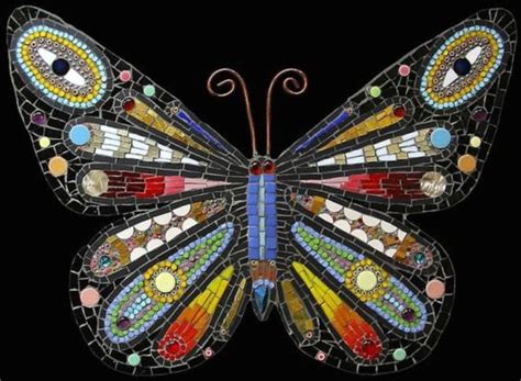 Awesome Butterfly Mosaic Art | Funzug.com