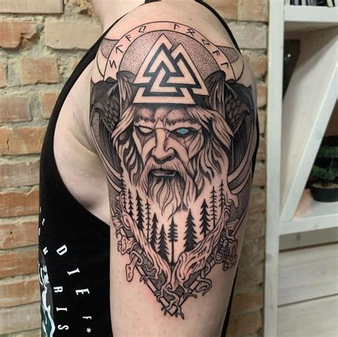 20+ Odin Viking Tattoos | RazaafzalAlesha