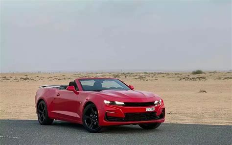 Rent Chevrolet Camaro Convertible (Red), 2020 in Dubai - Turboplus