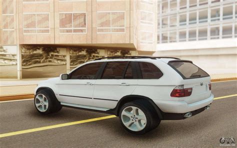 BMW X5 White Stock for GTA San Andreas