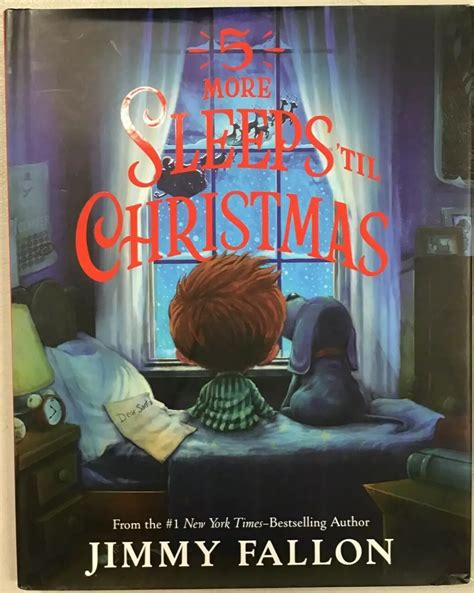 5 More Sleeps Til Christmas Book By Jimmy Fallon on Sale | innoem.eng ...