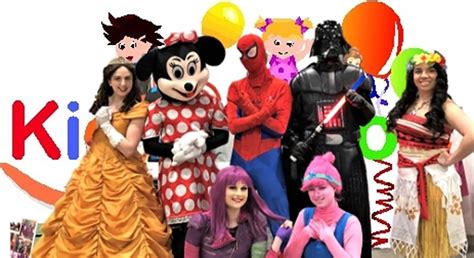 Party Characters for Kids | Kids Kustom Parties