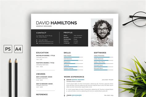 Graphic Designer Resume 2 - Design Cuts