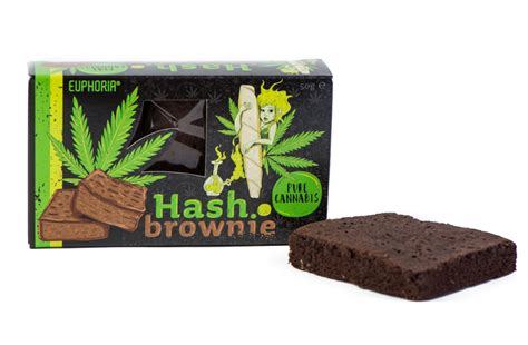 Hash Brownie Pure Cannabis 50 g - CBD and hemp products | RastaKoala