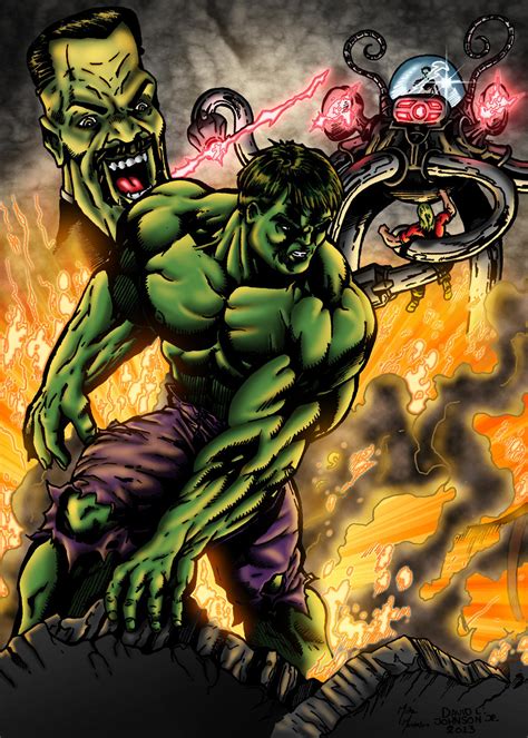 The Hulk vs The Leader by Mike-Montalvo on DeviantArt