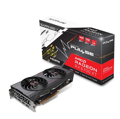 Buy Sapphire 11306-02-20G Pulse AMD Radeon RX 6700 XT Gaming Graphics ...