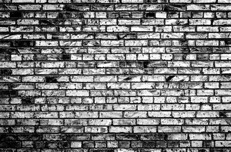 Black and white brick wall texture | Abstract Stock Photos ~ Creative ...