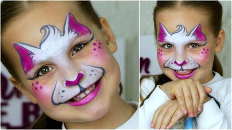 Kitty Face Painting Kids