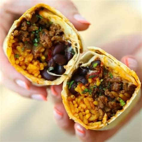 Easiest Ever Beef Burritos {30 Minute Meal}