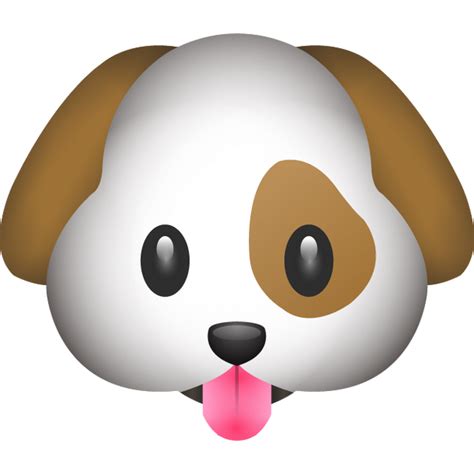 Download Dog Emoji Icon | Emoji Island