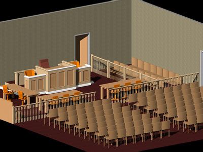 courtroom layout judges dxf