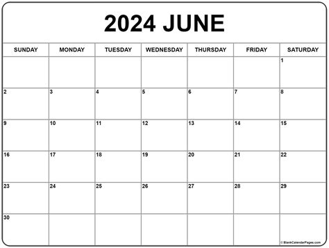 June 2024 calendar | free printable calendars