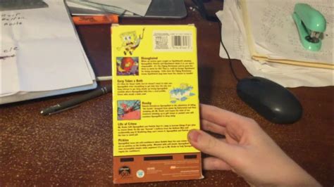 SpongeBob SquarePants Sea Stories VHS Overview - YouTube