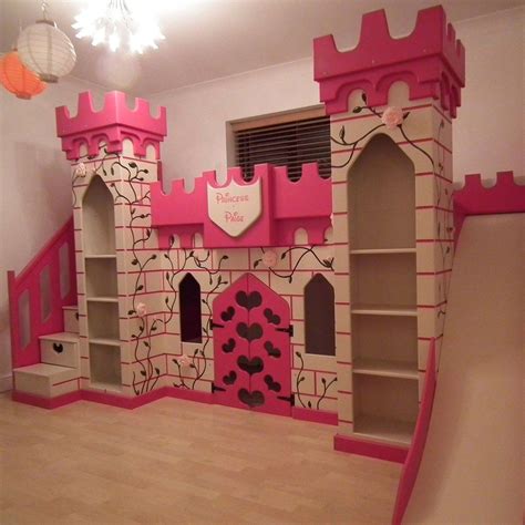 Castle bed, Bunk bed with slide, Bed with slide